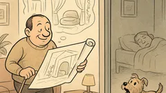 Witz: Nachbarshündin jault – ich baue an