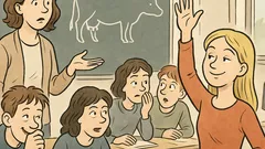 Witz: Warum hat die Kuh vier Zitzen?