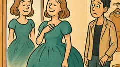 Witz: Das Kleid macht dich dick