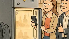 Witz: Man sagt ja immer: Kühlschrank-Charaktertest