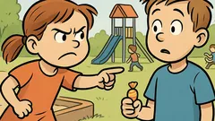 Witz: „Gib das zurück!“ – schon gegessen