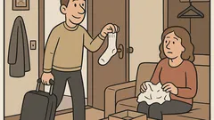 Witz: Socken sind mein Schlussmach-Accessoire